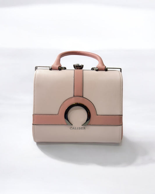 Women's Handbag – Monochrome Elegance with a Bold Twist