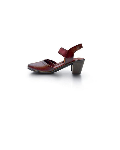 Women’s Single Strap Formal Box Heel Sandals