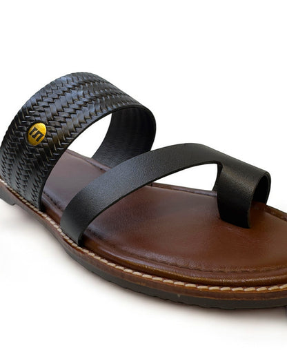The Weave Luxe – Artisan Leather Chappal
