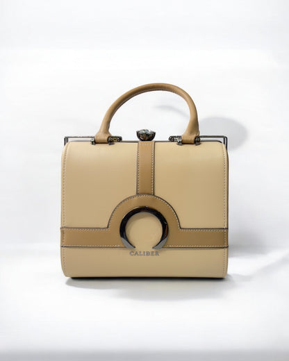 Women's Handbag – Monochrome Elegance with a Bold Twist